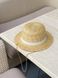 Летняя Шляпа Boater с Натуральной Соломы ручной работы (001113) 001113 фото 3
