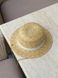 Летняя Шляпа Boater с Натуральной Соломы ручной работы (001113) 001113 фото 2