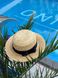 Летняя Шляпа Канотье с Натуральной Соломы ручной работы (001114) 001113 фото 4