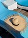 Соломенная шляпа с растрепанными краями и лентой (001487) 001111 фото 7